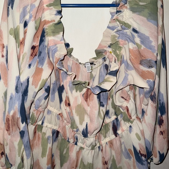 Peplum Top with Long Sleeves Women's - Picture 5 of 8